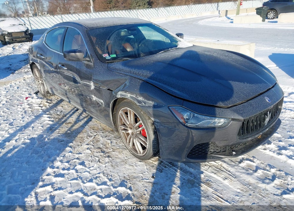 2015 MASERATI GHIBLI S Q4 VIN: ZAM57RTA9F1145305