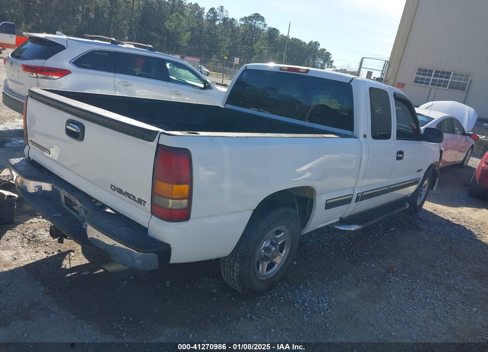 2001 CHEVROLET SILVERADO 1500 LS VIN: 2GCEC19VX11405497