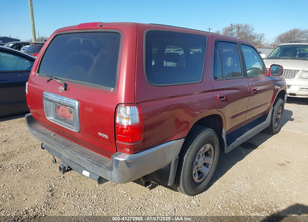 2002 TOYOTA 4RUNNER SR5 V6 VIN: JT3GN86R920234603
