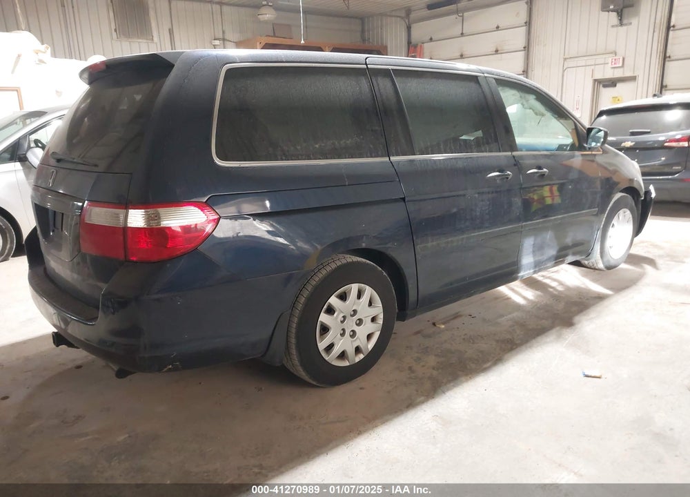 2007 HONDA ODYSSEY LX VIN: 5FNRL38247B089394