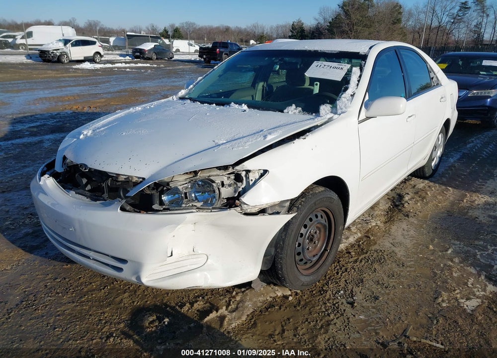 2002 TOYOTA CAMRY LE VIN: 4T1BE32KX2U109275