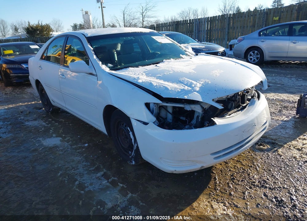 2002 TOYOTA CAMRY LE VIN: 4T1BE32KX2U109275