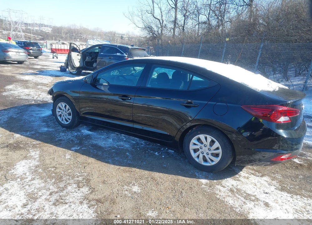 2019 HYUNDAI ELANTRA VIN: 5NPD74LF7KH433017