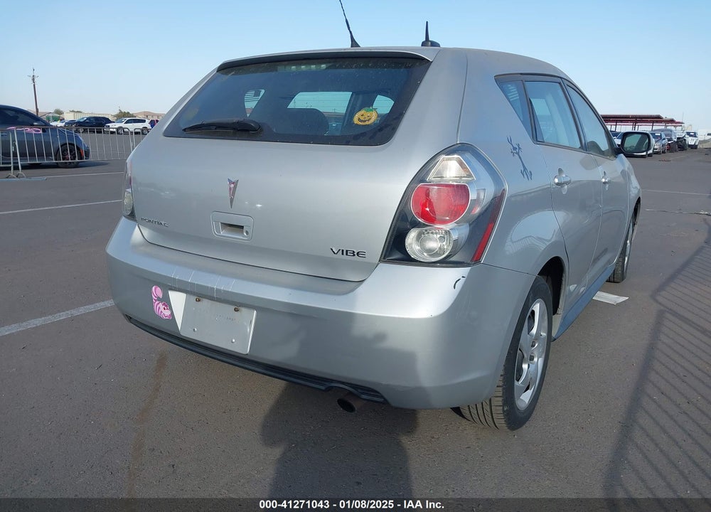 2009 PONTIAC VIBE VIN: 5Y2SP67849Z408514