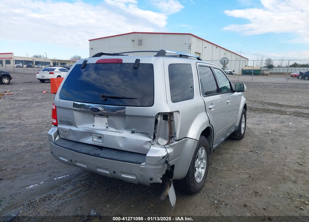 2010 FORD ESCAPE HYBRID LIMITED VIN: 1FMCU4K37AKB18225