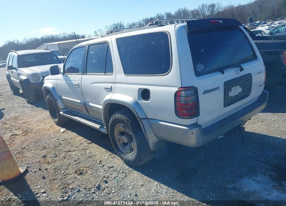 1999 TOYOTA 4RUNNER LIMITED V6 VIN: JT3GN87R5X0124086