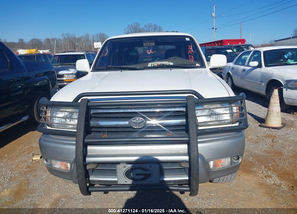 1999 TOYOTA 4RUNNER LIMITED V6 VIN: JT3GN87R5X0124086