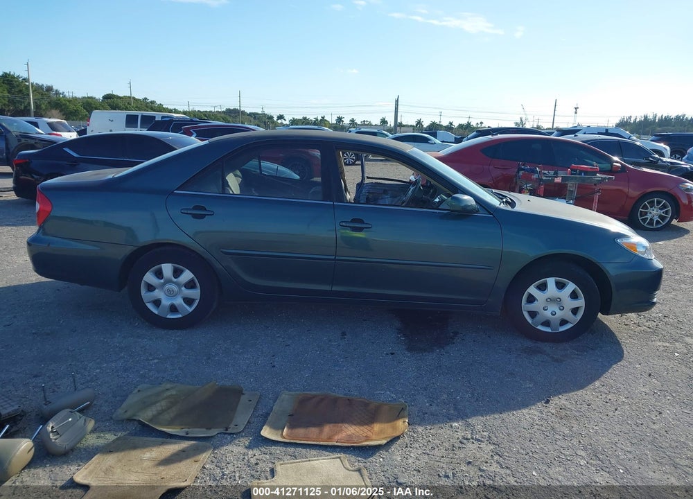 2004 TOYOTA CAMRY LE VIN: 4T1BE32K64U286277