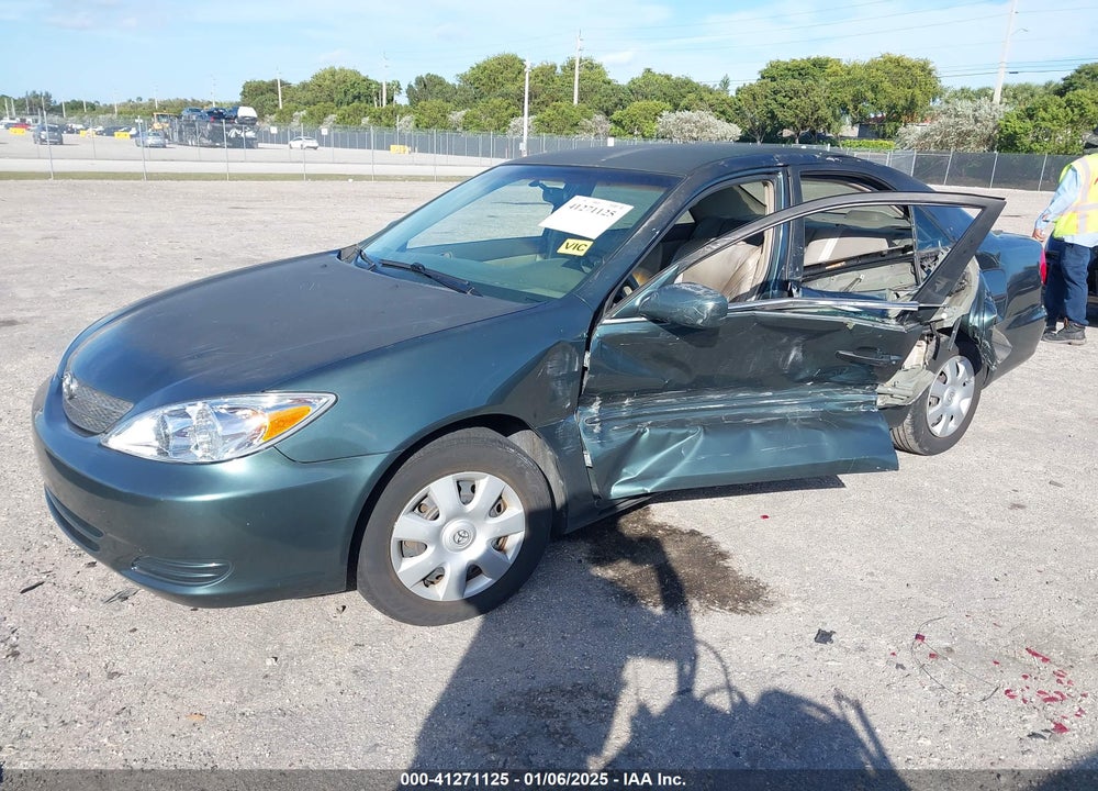 2004 TOYOTA CAMRY LE VIN: 4T1BE32K64U286277
