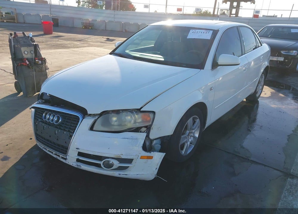 2006 AUDI A4 2.0T VIN: WAUAF78E76A134127