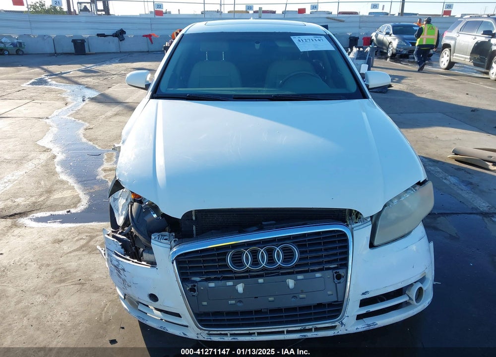 2006 AUDI A4 2.0T VIN: WAUAF78E76A134127