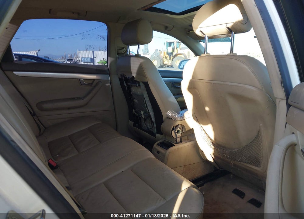 2006 AUDI A4 2.0T VIN: WAUAF78E76A134127