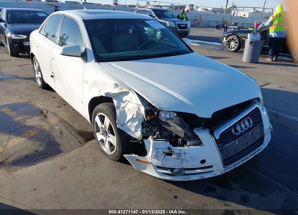 2006 AUDI A4 2.0T VIN: WAUAF78E76A134127