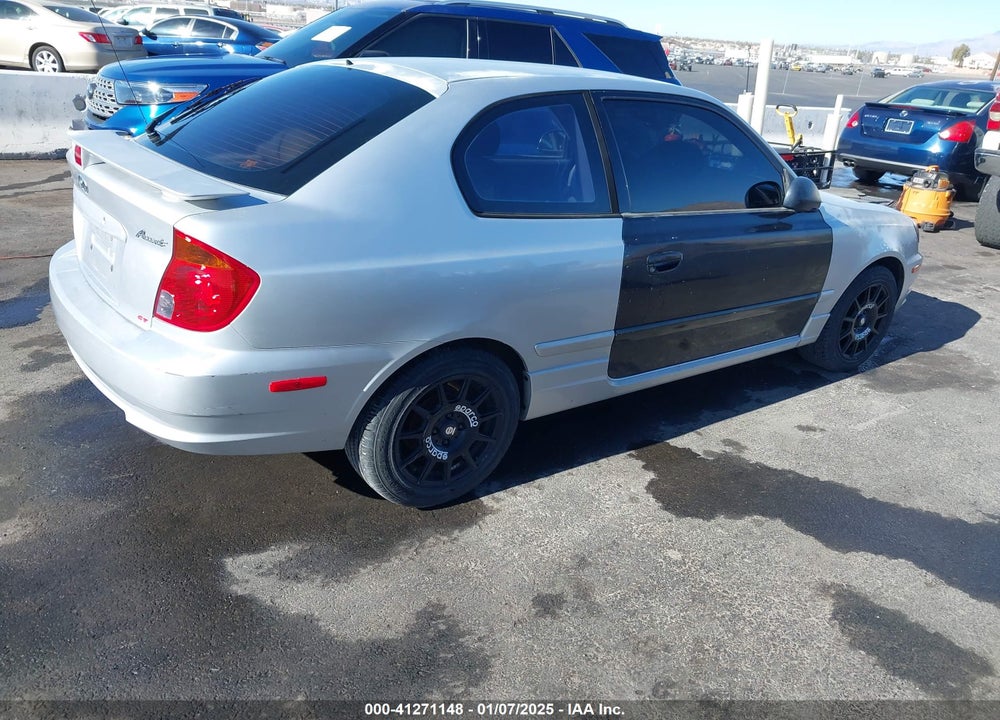 2003 HYUNDAI ACCENT GL VIN: KMHCG35C83U276027