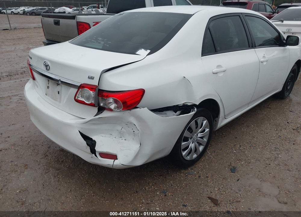 2012 TOYOTA COROLLA LE VIN: 5YFBU4EE3CP051804