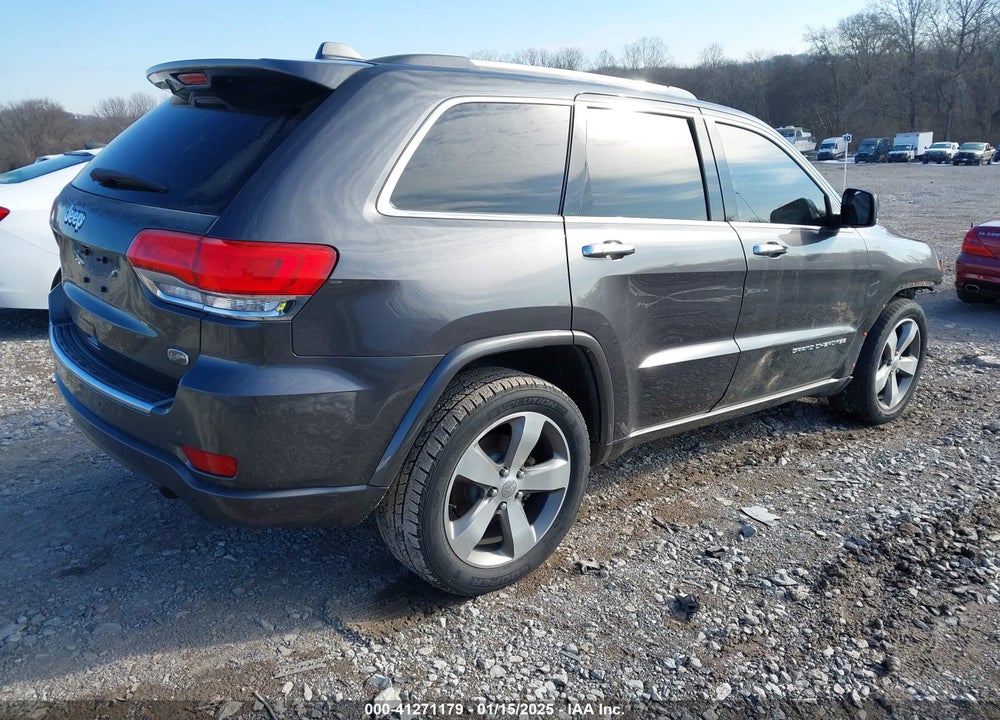 2015 JEEP GRAND CHEROKEE OVERLAND VIN: 1C4RJECG0FC137196