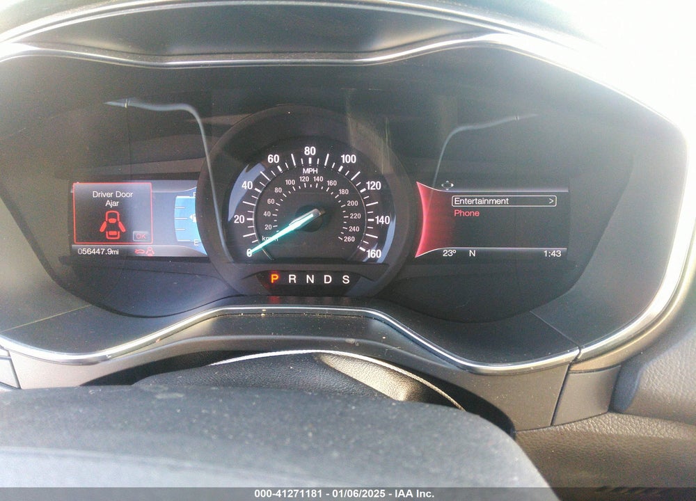 2017 FORD FUSION SE VIN: 3FA6P0T99HR305465