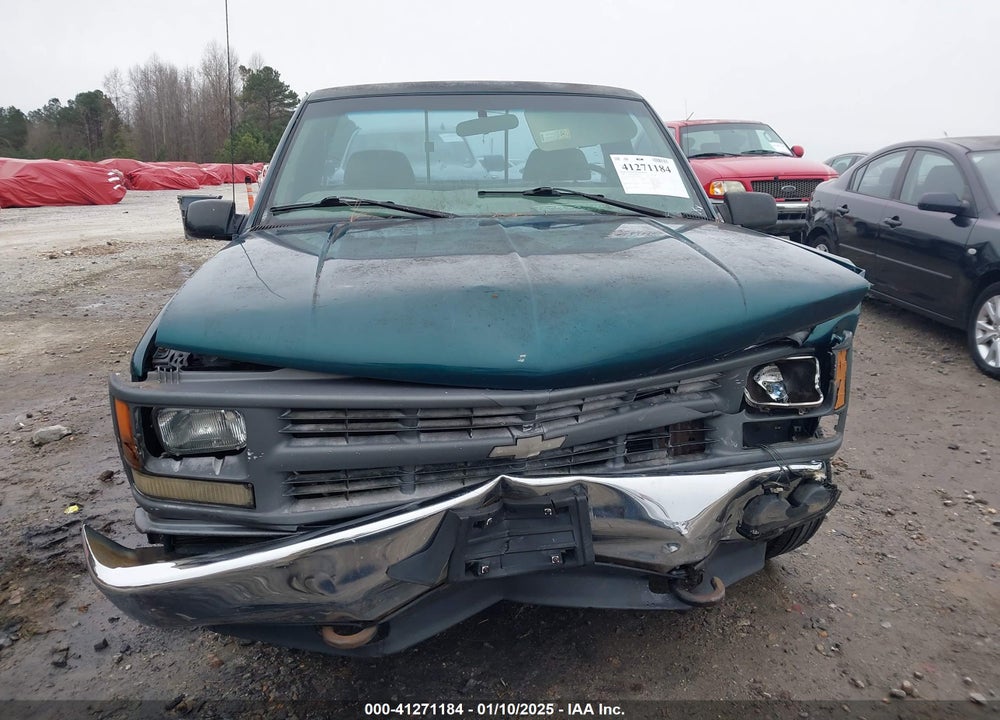 1997 CHEVROLET C1500 FLEETSIDE W/T VIN: 1GCEC14W3VZ196309