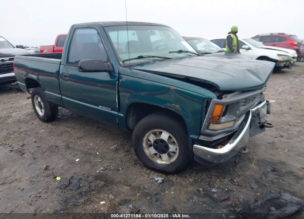1997 CHEVROLET C1500 FLEETSIDE W/T VIN: 1GCEC14W3VZ196309
