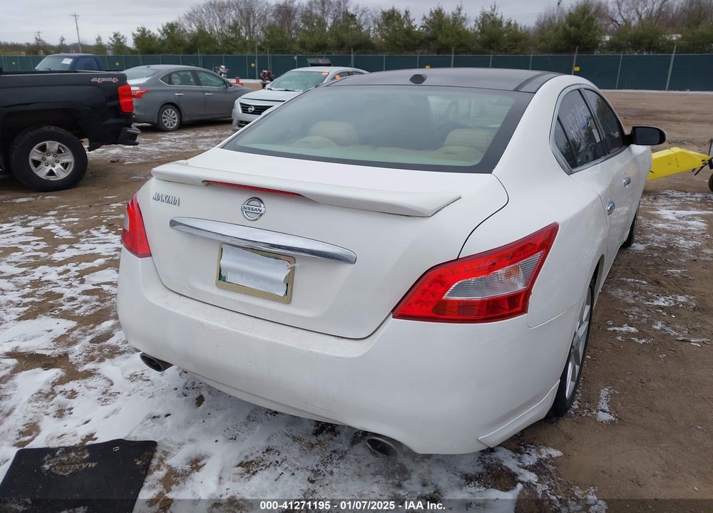 2011 NISSAN MAXIMA VIN: 1N4AA5AP5BC861045