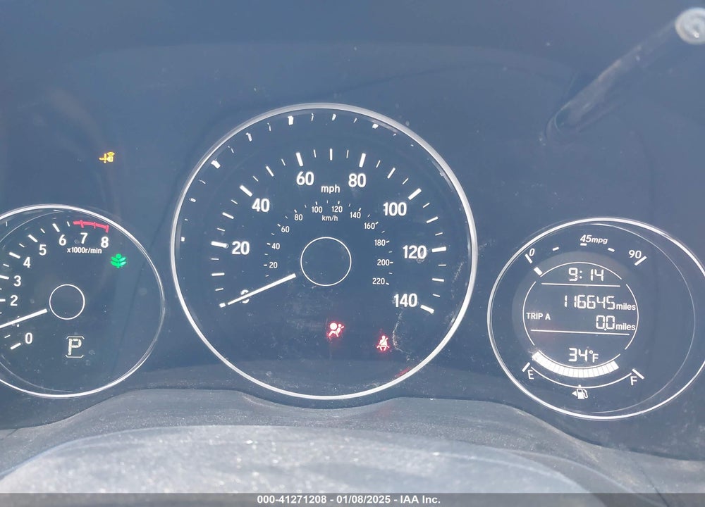 2016 HONDA HR-V EX VIN: 3CZRU6H56GM724761