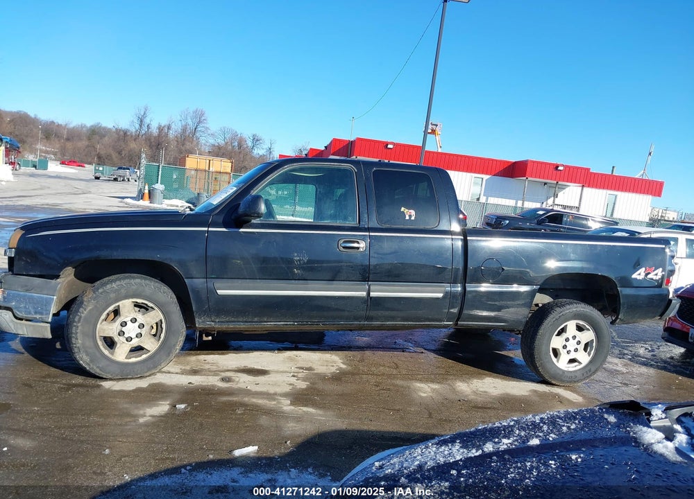 2005 CHEVROLET SILVERADO 1500 LS VIN: 1GCEK19V15E186114