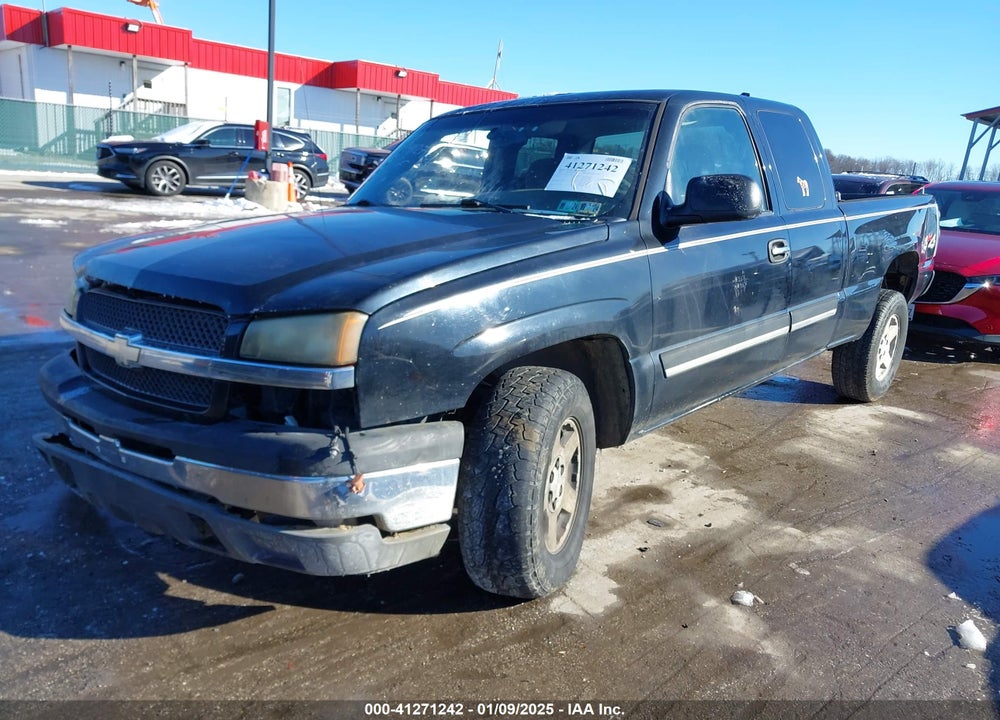2005 CHEVROLET SILVERADO 1500 LS VIN: 1GCEK19V15E186114
