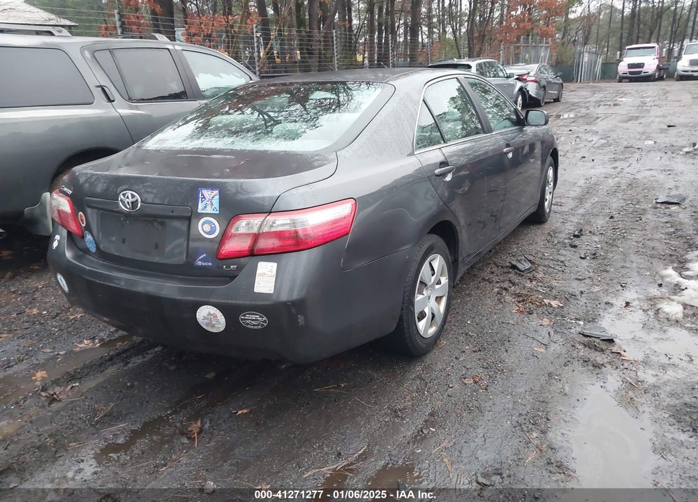 2008 TOYOTA CAMRY LE VIN: 4T1BE46K78U231567