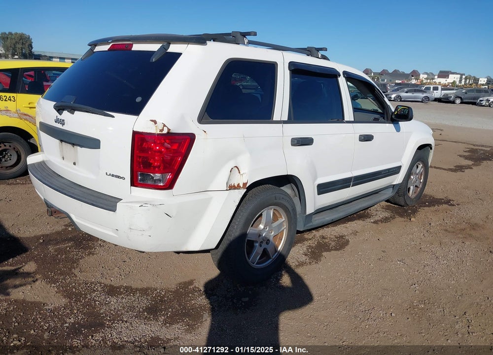 2005 JEEP GRAND CHEROKEE LAREDO VIN: 1J8GR48K35C562524