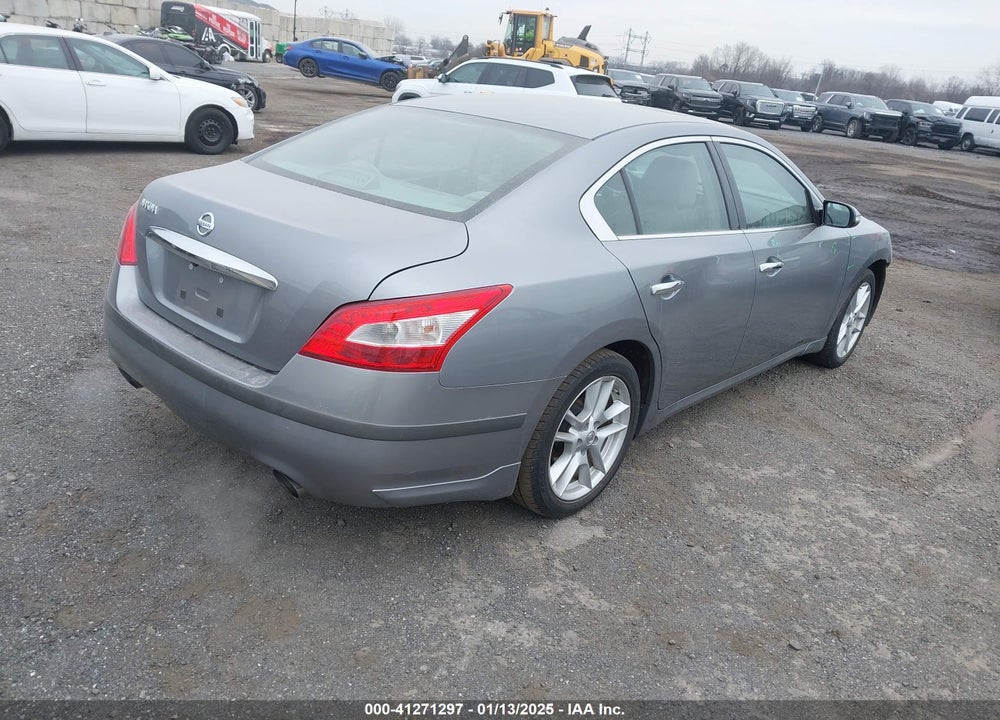 2009 NISSAN MAXIMA 3.5 SV VIN: 1N4AA51E69C823543