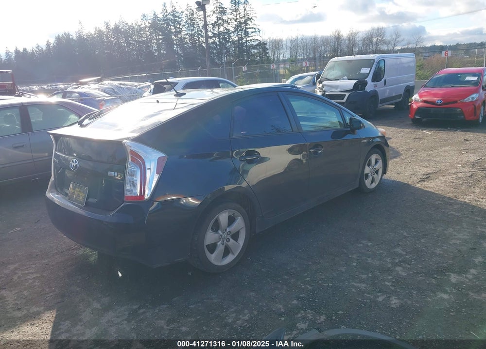 2013 TOYOTA PRIUS VIN: JTDKN3DUXD1729292