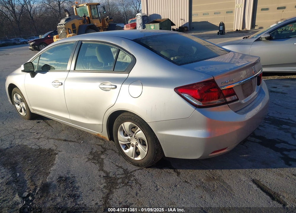 2013 HONDA CIVIC LX VIN: 19XFB2F56DE263612