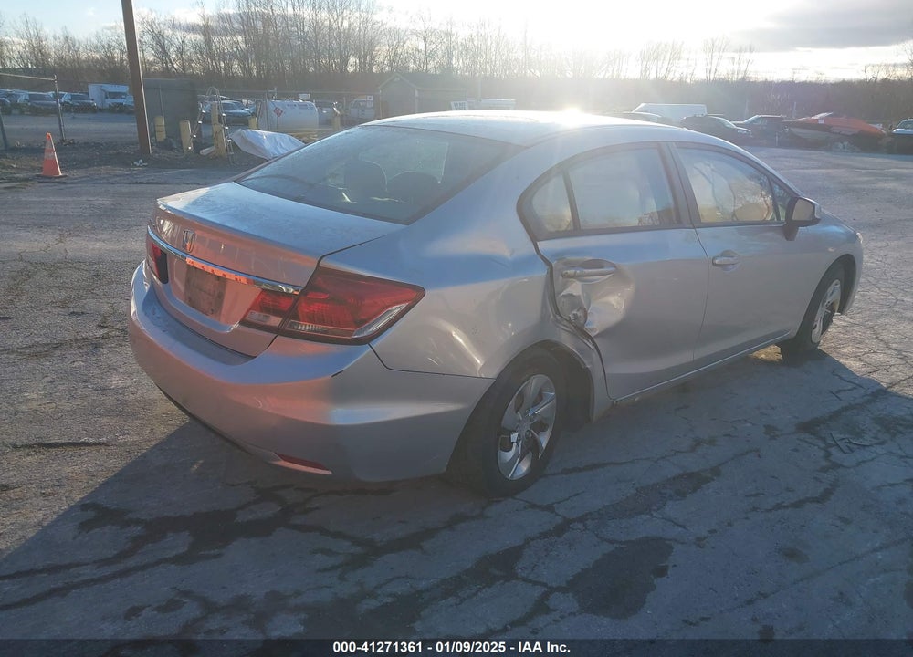 2013 HONDA CIVIC LX VIN: 19XFB2F56DE263612
