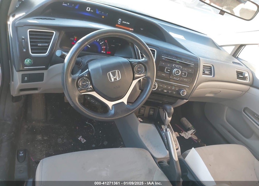 2013 HONDA CIVIC LX VIN: 19XFB2F56DE263612