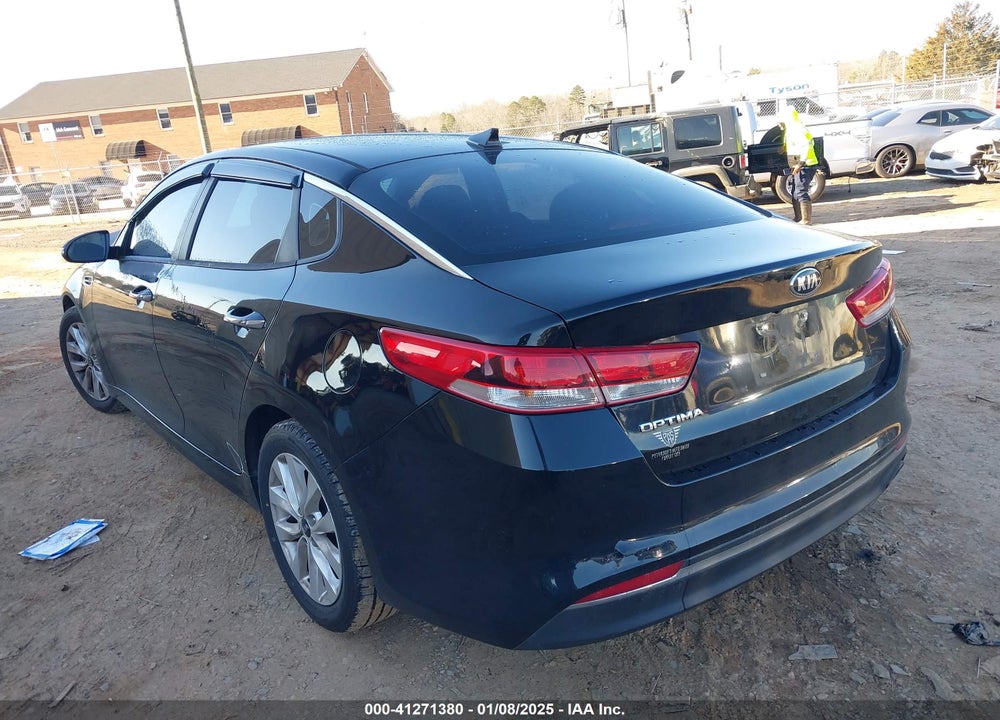 2016 KIA OPTIMA LX VIN: 5XXGT4L33GG036874