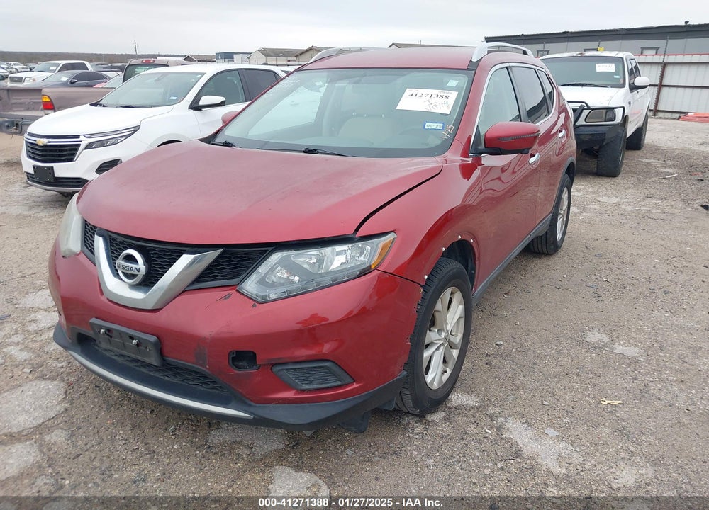 2016 NISSAN ROGUE S/SL/SV VIN: 5N1AT2MT5GC745262
