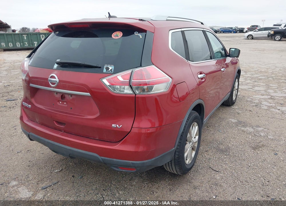 2016 NISSAN ROGUE S/SL/SV VIN: 5N1AT2MT5GC745262