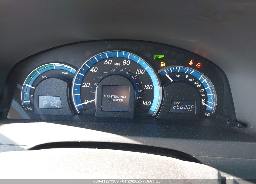 2013 TOYOTA CAMRY HYBRID VIN: 4T1BD1FK3DU074583