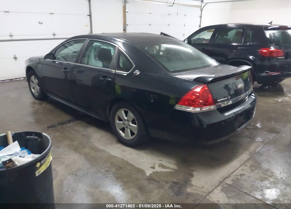 2009 CHEVROLET IMPALA LT VIN: 2G1WT57K491212979