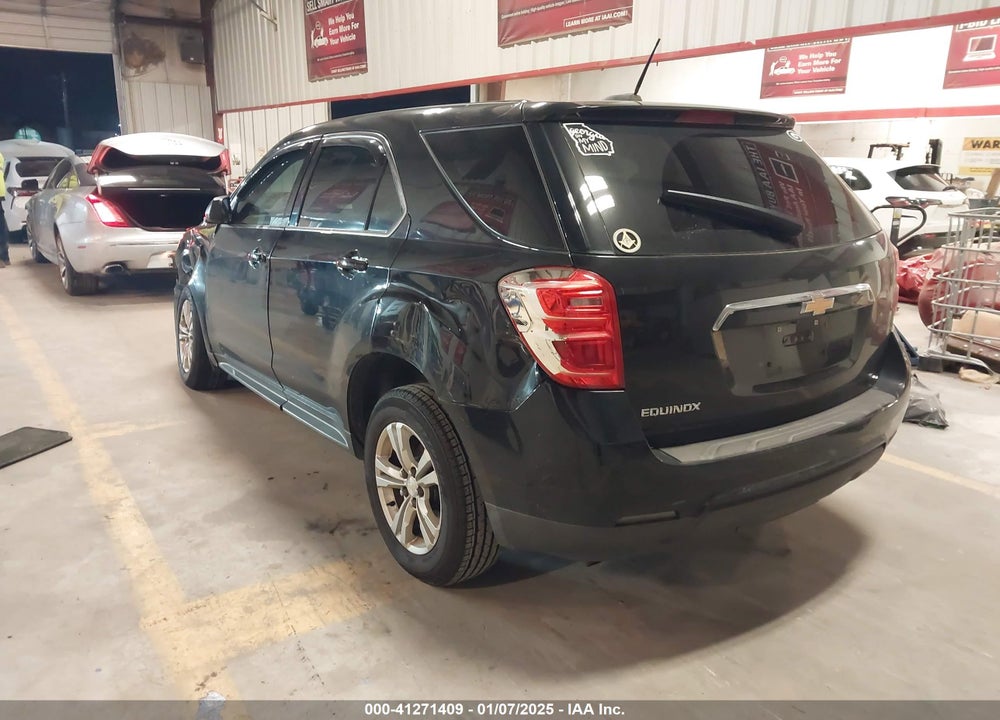 2017 CHEVROLET EQUINOX LS VIN: 2GNALBEK7H1576418