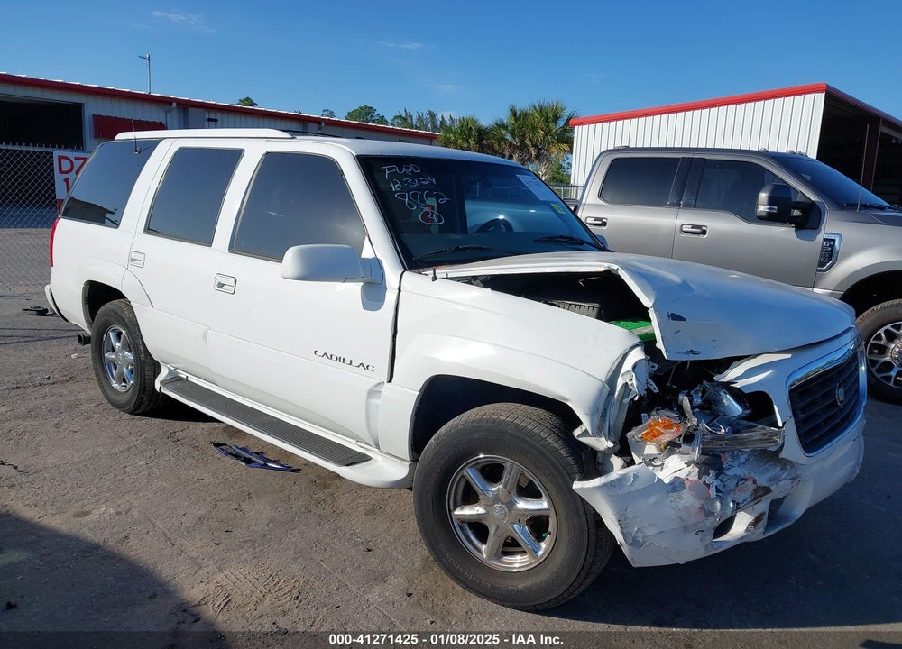 2000 CADILLAC ESCALADE STANDARD VIN: 1GYEK13R9YR108862