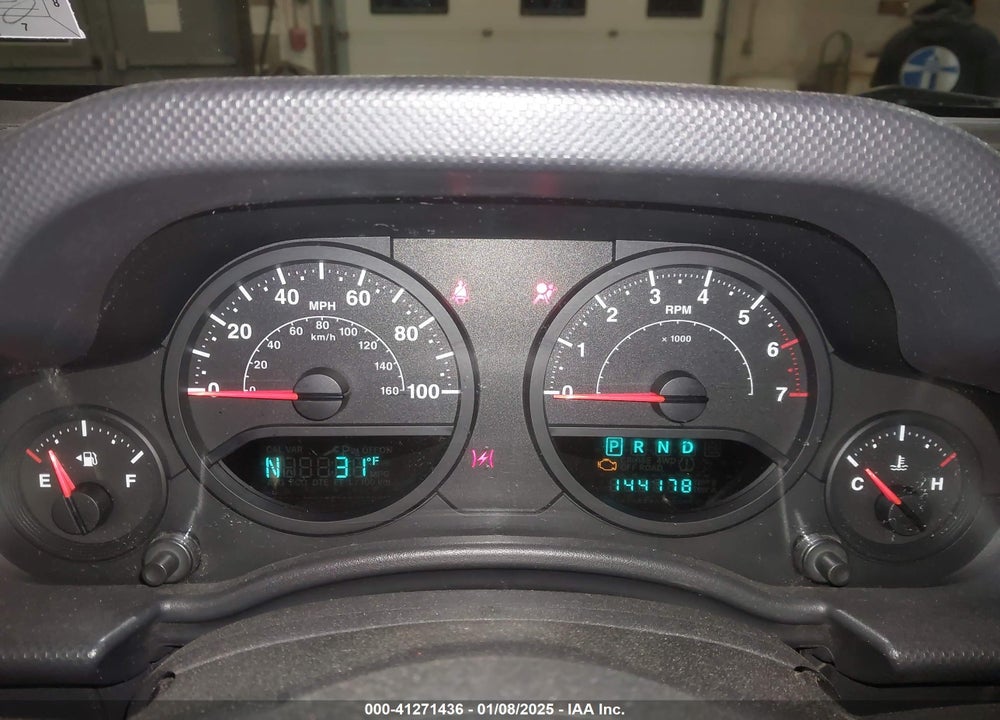 2008 JEEP WRANGLER X VIN: 1J4FA24158L542771