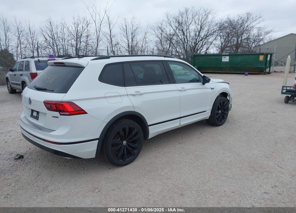 2021 VOLKSWAGEN TIGUAN 2.0T SE/2.0T SE R-LINE BLACK/2.0T SEL VIN: 3VV2B7AXXMM028450