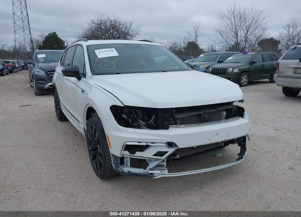 2021 VOLKSWAGEN TIGUAN 2.0T SE/2.0T SE R-LINE BLACK/2.0T SEL VIN: 3VV2B7AXXMM028450