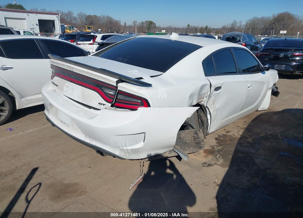 2021 DODGE CHARGER VIN: 2C3CDXHG4MH502026