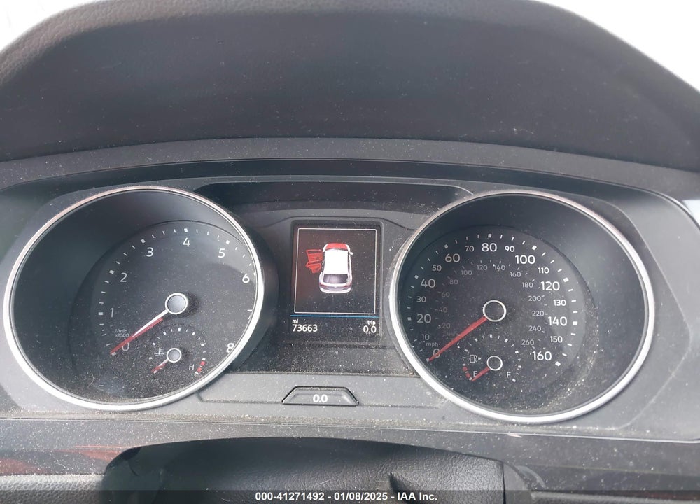 2019 VOLKSWAGEN TIGUAN VIN: 3VV1B7AX6KM075645