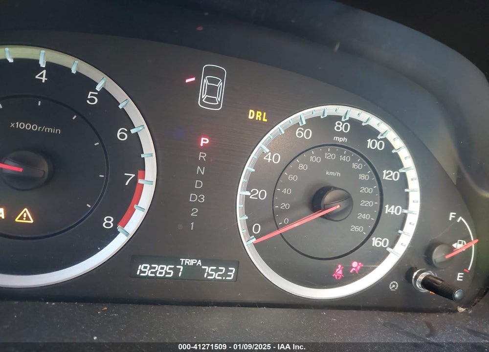 2010 HONDA ACCORD VIN: 1HGCP3F8XAA027131