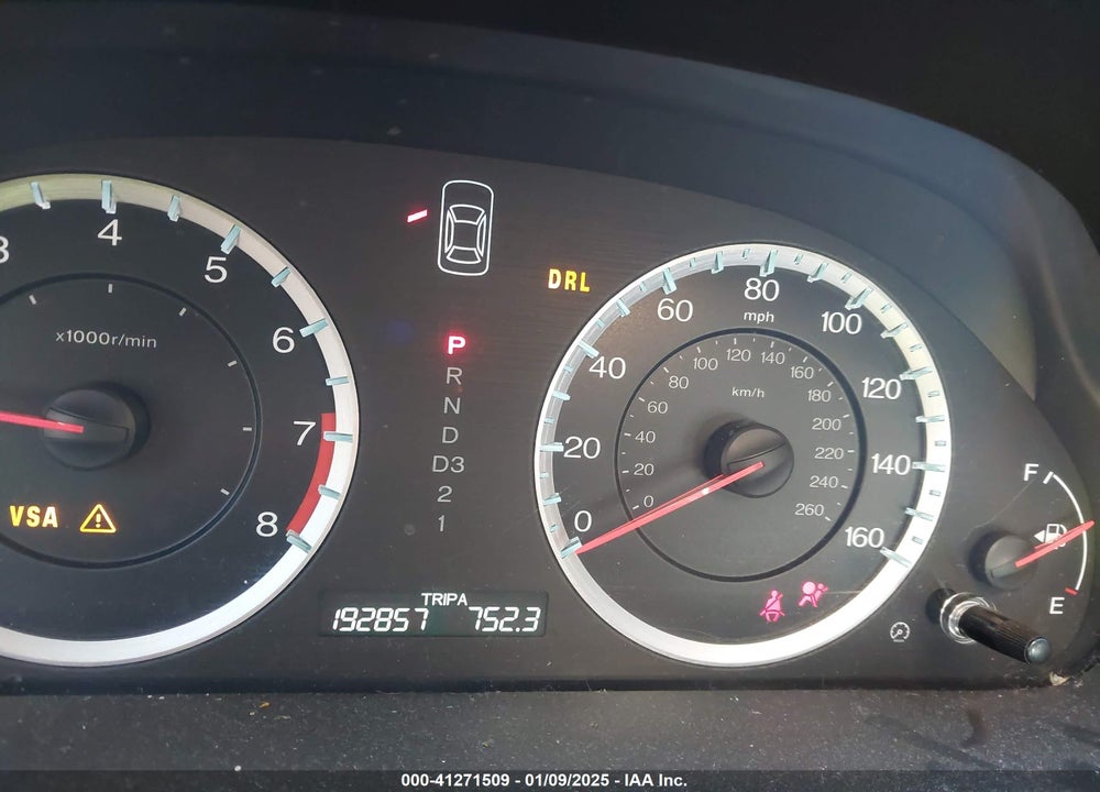 2010 HONDA ACCORD VIN: 1HGCP3F8XAA027131
