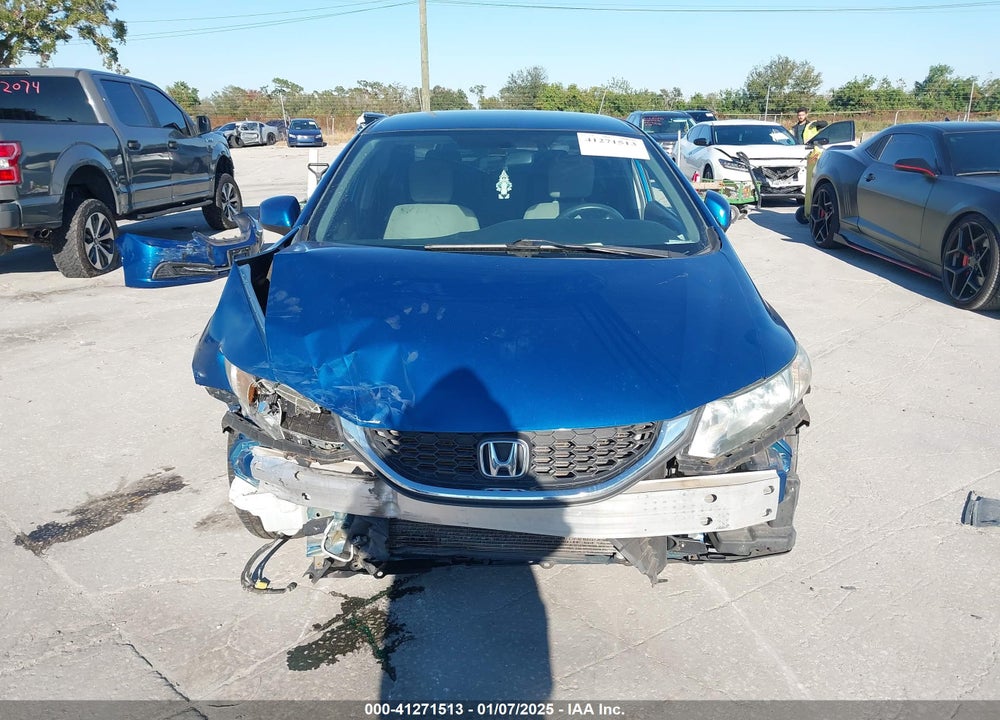 2013 HONDA CIVIC VIN: 2HGFB2F58DH578739