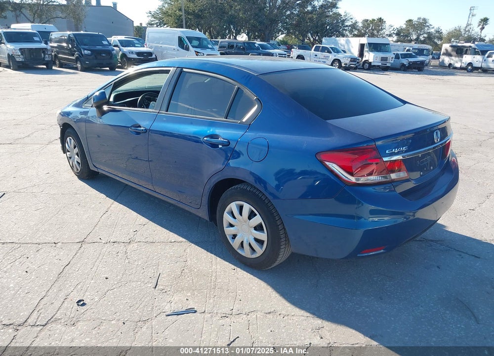2013 HONDA CIVIC VIN: 2HGFB2F58DH578739